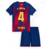Barcelona Ronald Araujo #4 Domaci Dres za djecu 2025-26 Kratak Rukav (+ Kratke hlače)
